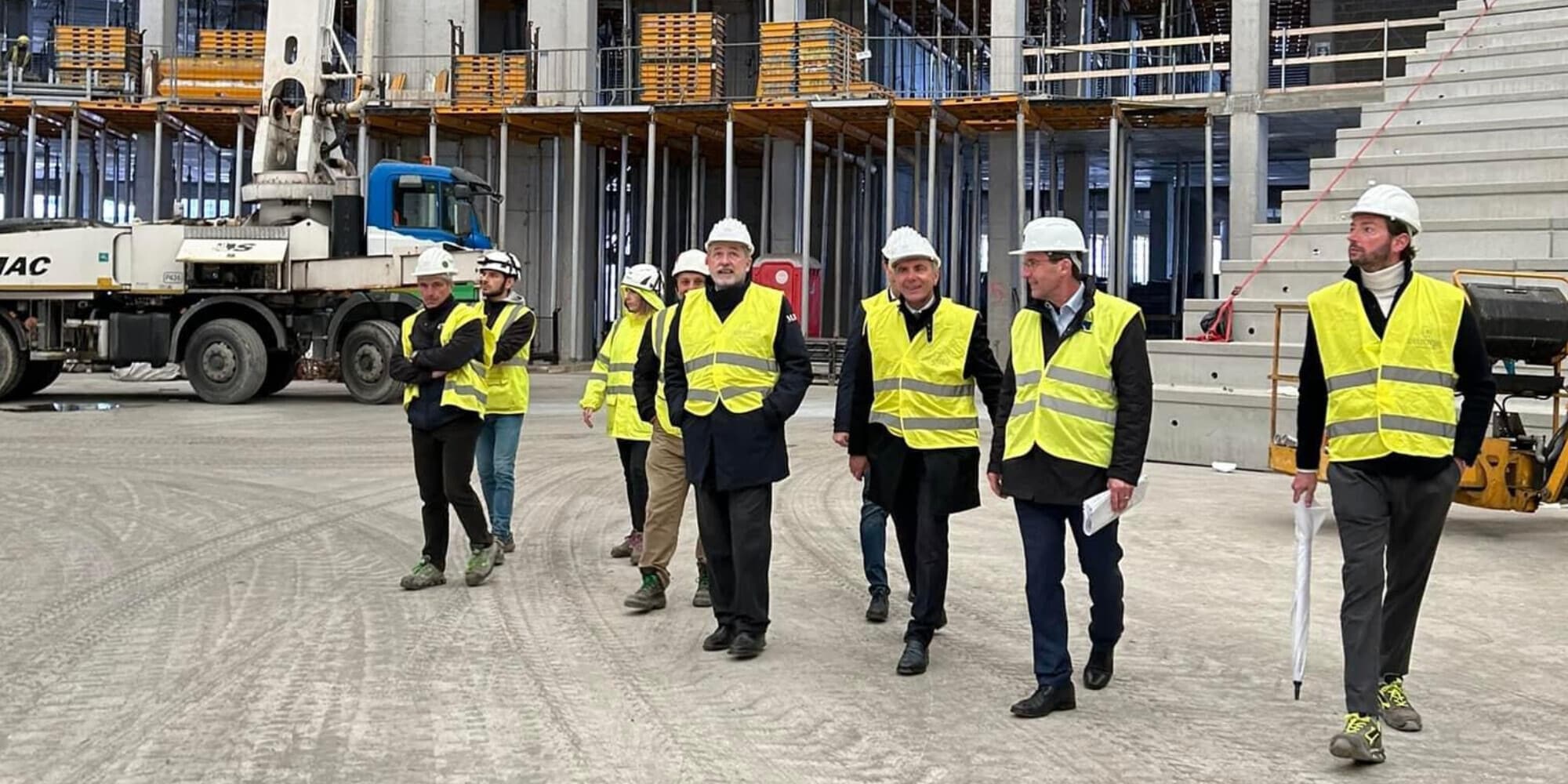Il nuovo PalaSport di Genova prende forma