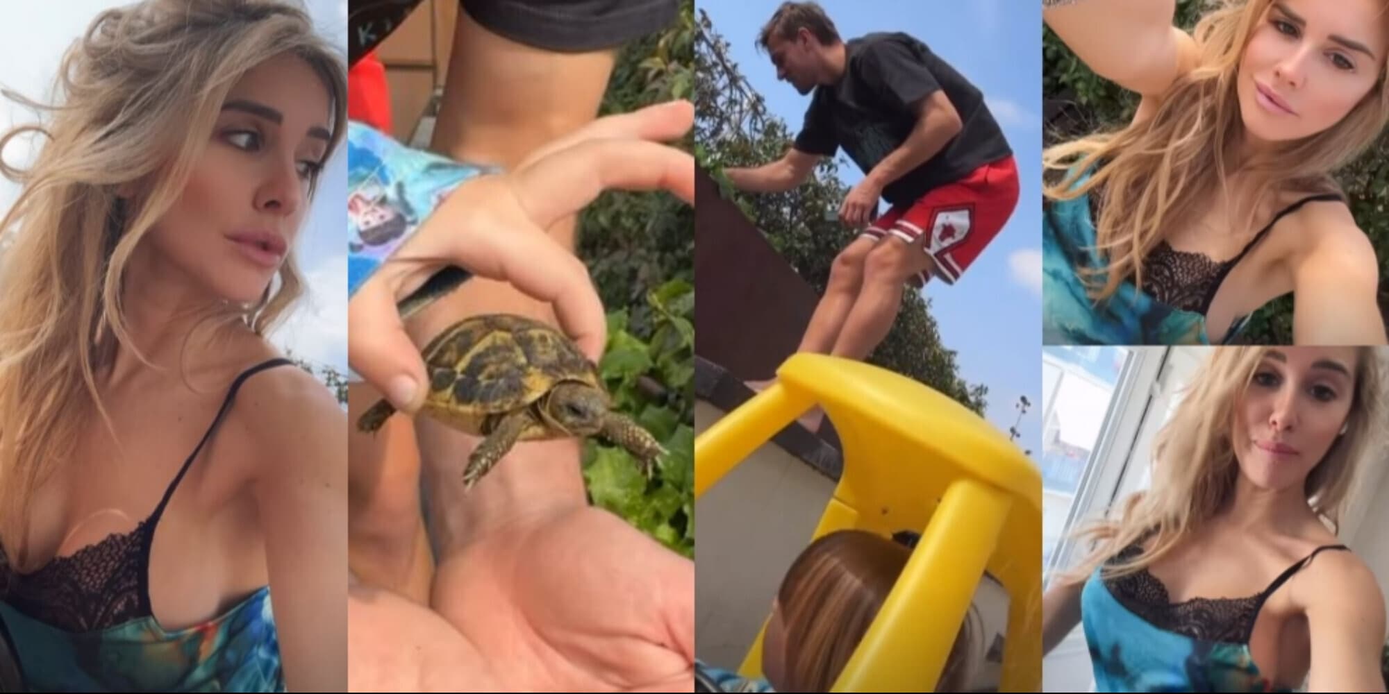 Casa Rugani, sorpresa tartarughe: Michela Persico tra famiglia e fitness