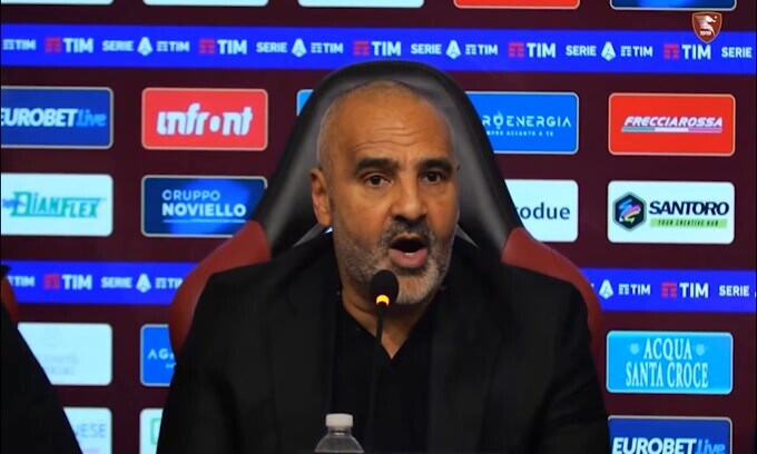 La Salernitana cambia ancora: nuovo allenatore fino a fine stagione
