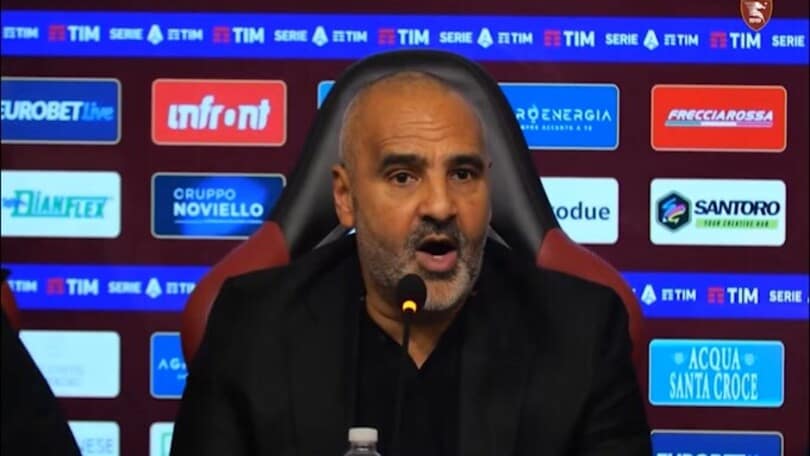 La Salernitana cambia ancora: nuovo allenatore fino a fine stagione