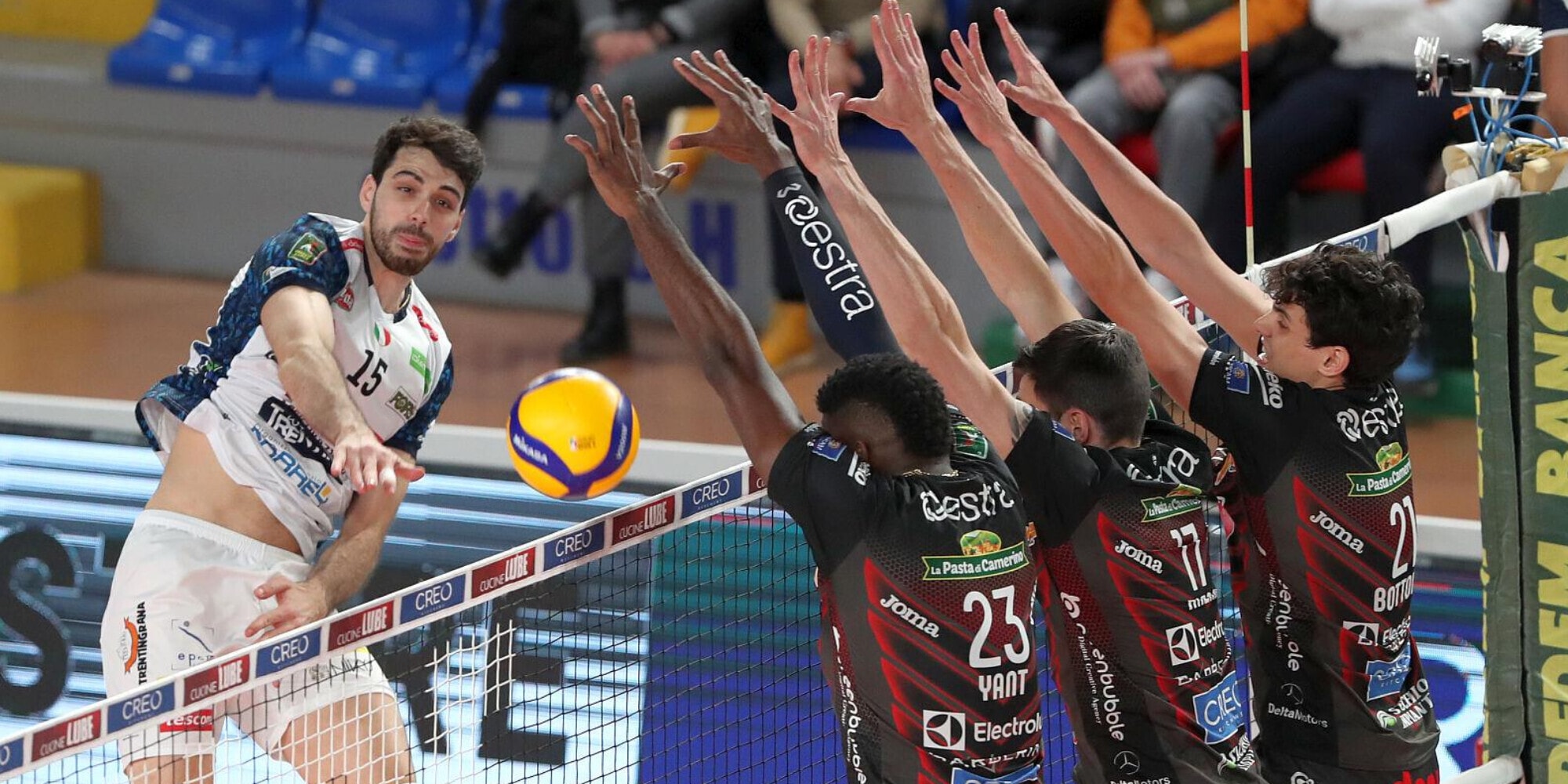 Champions Legue: domani il ritorno fra Civitanova e Trento