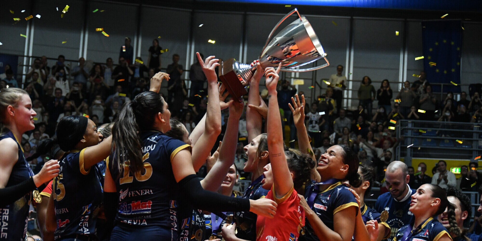 Chieri fa festa, la Cev Cup è sua !