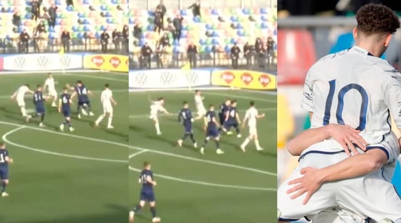 Ve lo ricordate? Ha esordito con l’Italia a 16 anni, ora segna così con l’U19