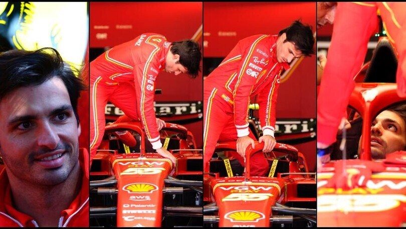 Sainz, forza e cuore Ferrari: torna già in pista in Australia