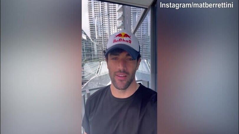 Berrettini rassicura: "E' stato un virus, ora sto bene"