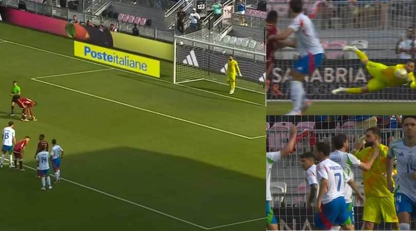 Donnarumma lo specialista: così ha parato il rigore di Rondon