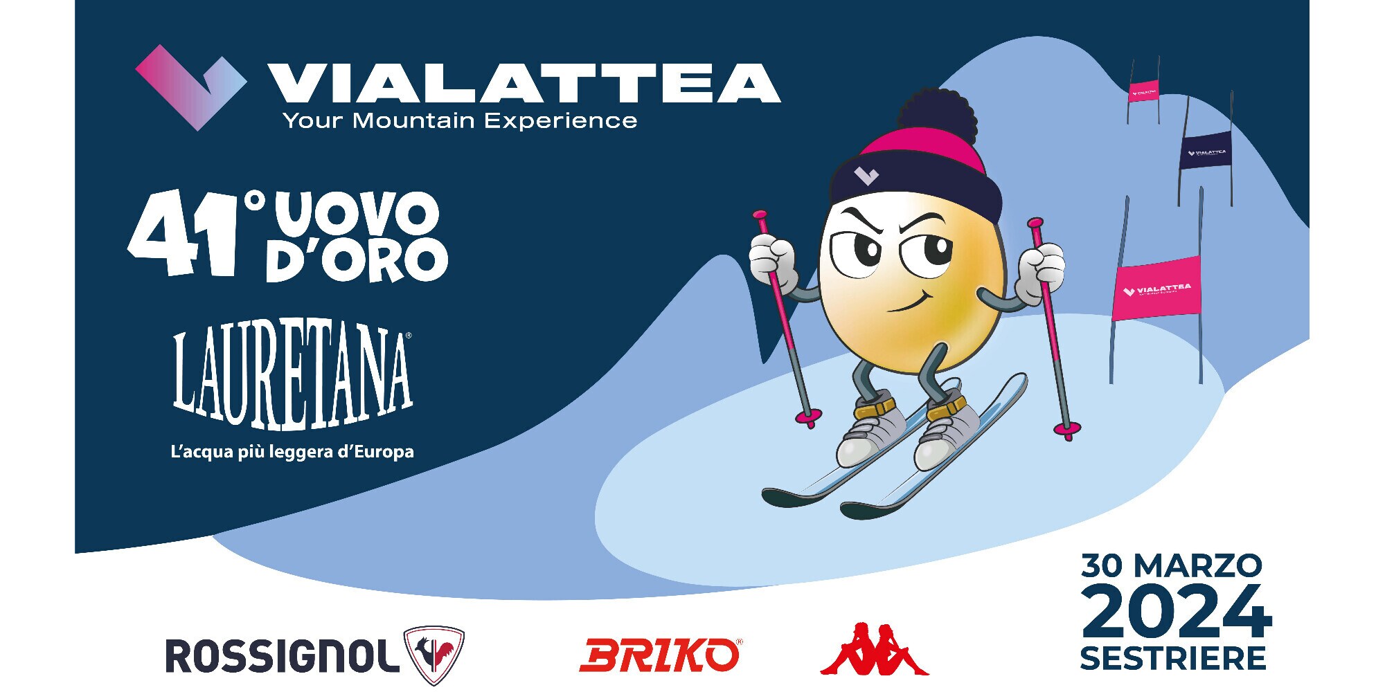 Tutto pronto per il 41° Uovo d’Oro Lauretana a Sestriere