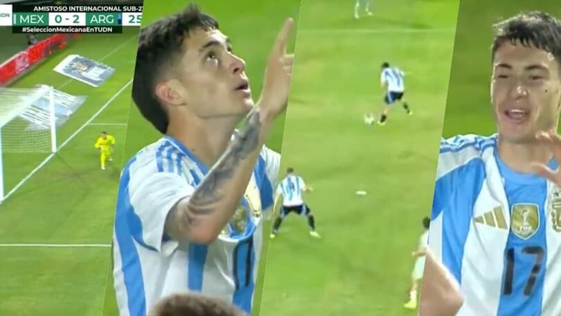 Soulé, magia fantastica con l'Argentina U23: il gol del 2-0 è una prodezza!