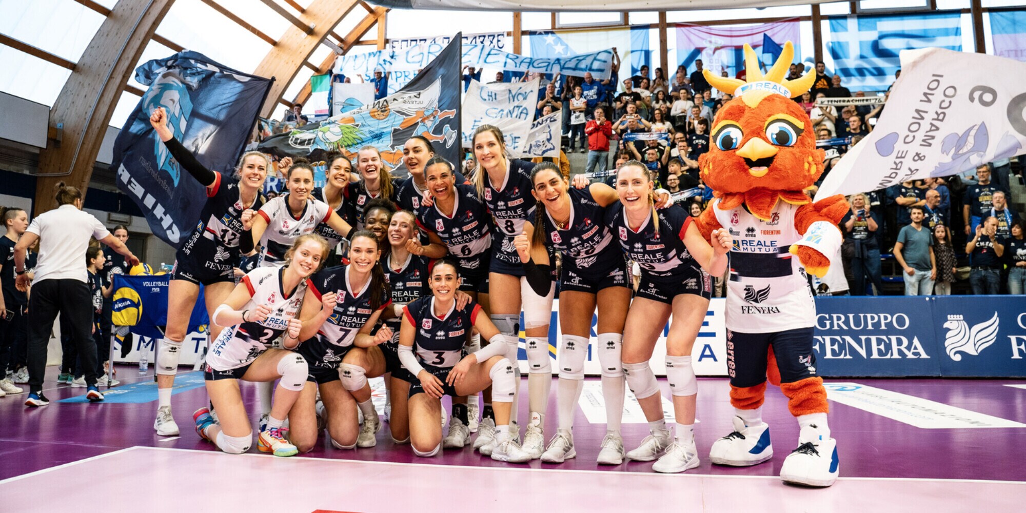 La Reale Mutua Fenera Chieri ’76 chiude la regular season vincendo 3-0 con Casalmaggiore