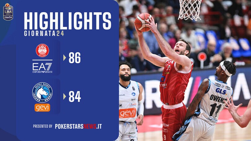 EA7 Emporio Armani Milano - Generazione Vincente Napoli Basket
