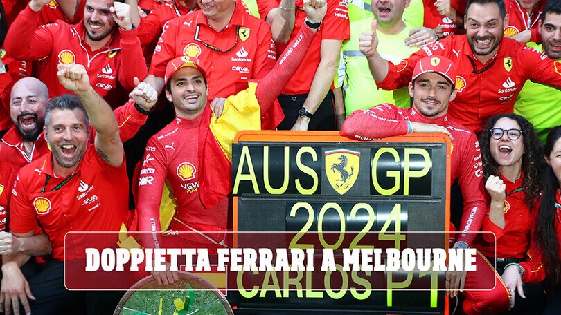 Sainz e Ferrari dell'altro mondo!