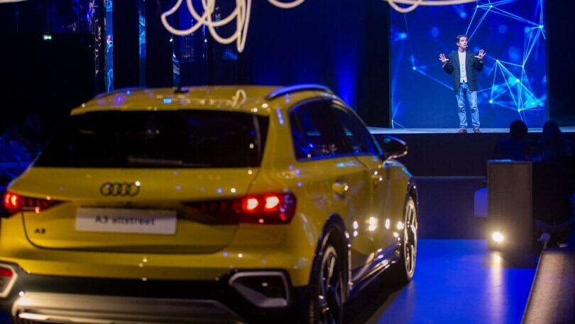 Audi A3 allstreet debutta al Teatro Alcine di Milano