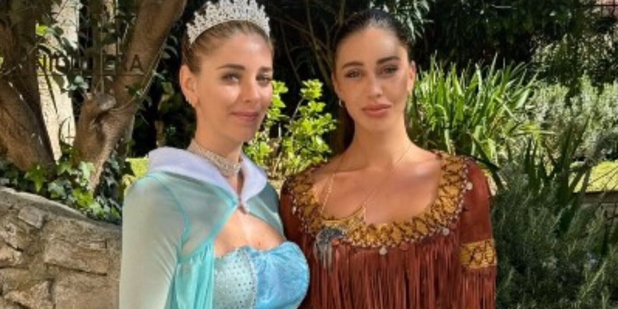 Belen Rodriguez diventa Pocahontas, il motivo è commovente