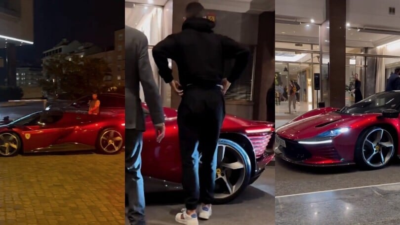 Ronaldo si è comprato (ancora) una nuova Ferrari extralusso!