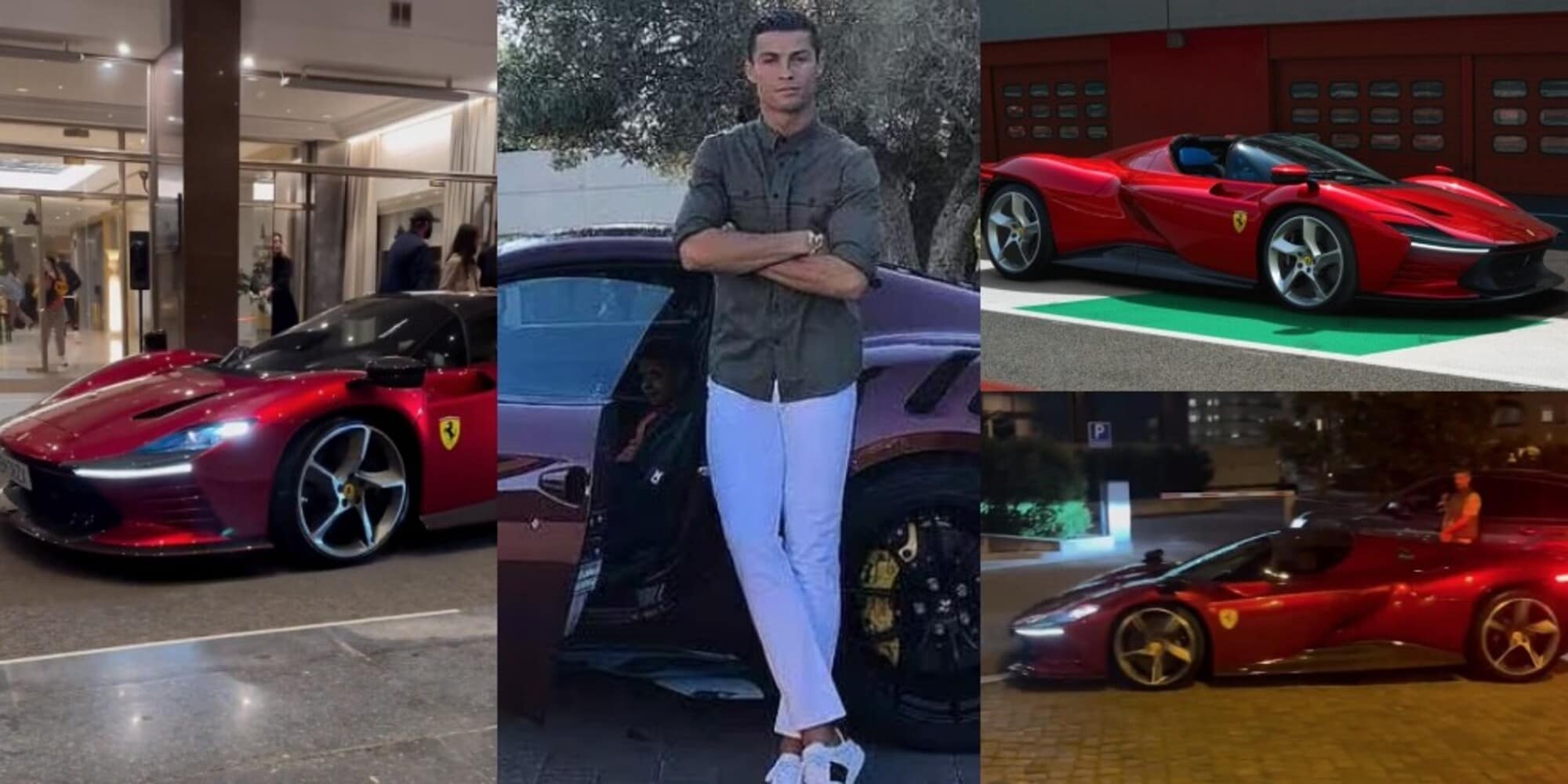 Ronaldo come Ibra: si compra la Ferrari Daytona SP3 che vale più di 2 milioni