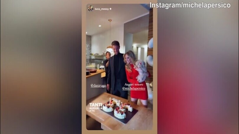 Michela Persico, compleanno in compagnia di Rugani e amici