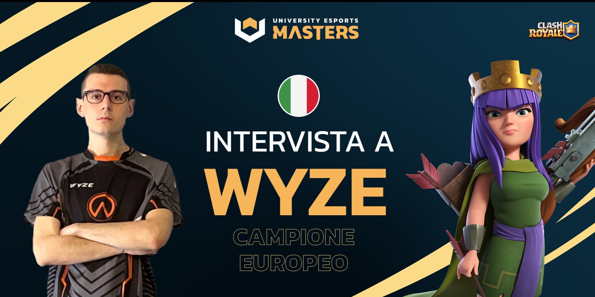 Ecco l'intervista al campione universitario europeo italiano di Clash Royale