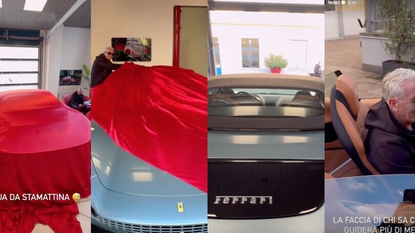 Fedez si è comprato una Ferrari Roma Spider da oltre 250mila euro!
