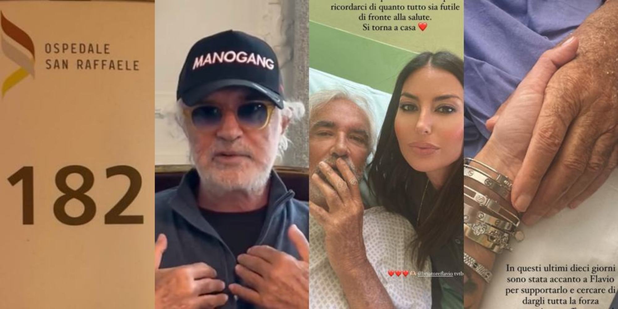 Briatore, annuncio sui social: "Mi hanno trovato un tumore benigno al cuore"