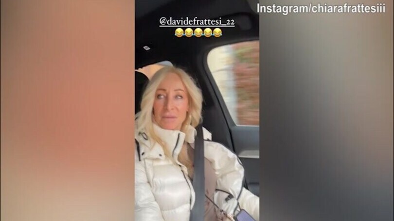 Chiara Frattesi, scherzone alla mamma e poi se la ride....