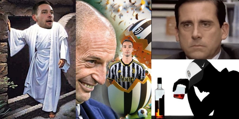 De Sciglio titolare in Lazio-Juve: Allegri bersaglio delle ironie social