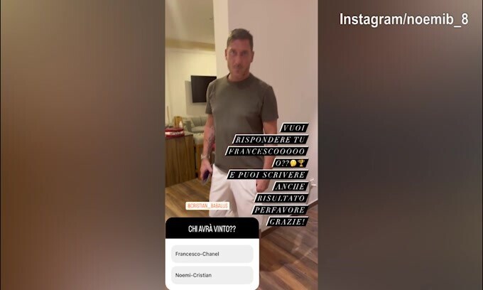 Totti e Noemi alla Maldive, chi avrà vinto la gara a Padel in famiglia?