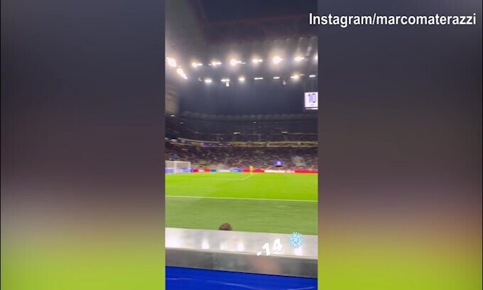 L'Inter vince, la curva canta. Materazzi stuzzica il Milan: "-14"