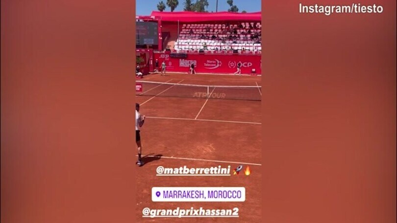 ATP 250 Marrakech, un Dj portafortuna di Berrettini?