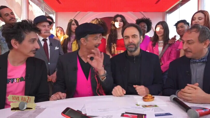 Fiorello, Marcorè tennista e la risposta di Panatta a VivaRai2