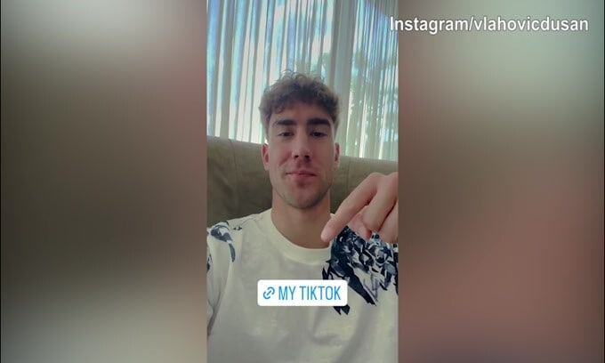 Juventus, l'annuncio dello sbarco su TikTok di Vlahovic
