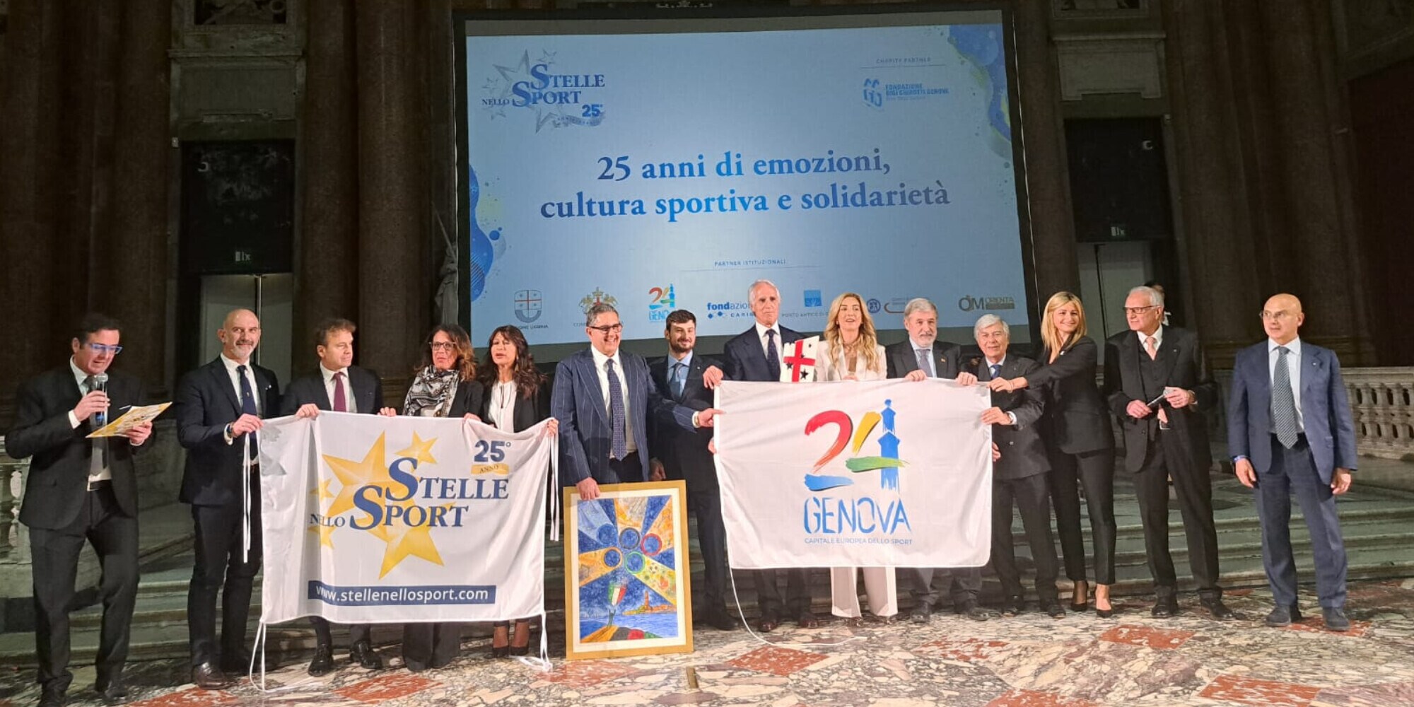 Genova 2024, festa grande per i 25 anni di "Stelle nello Sport"