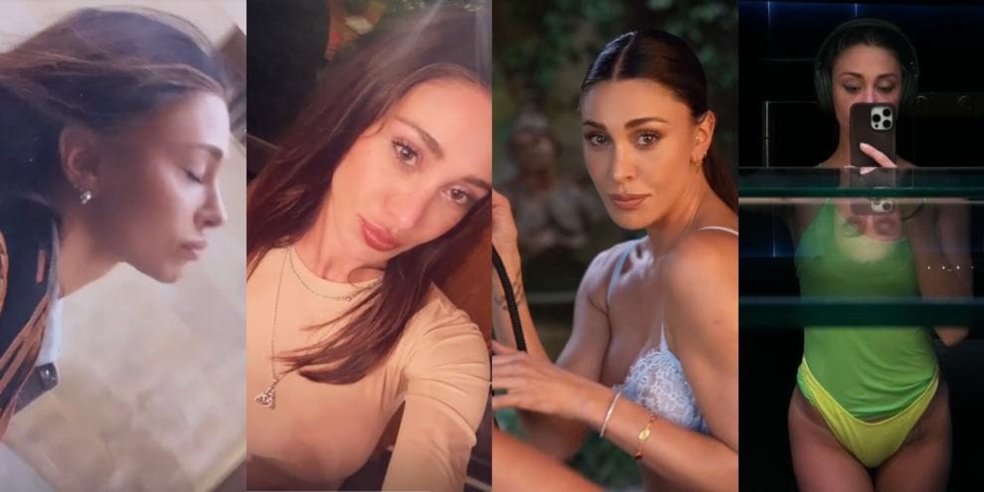 Belen Rodriguez sorprende: "Aspettando l'uomo..." e posta uno scheletro