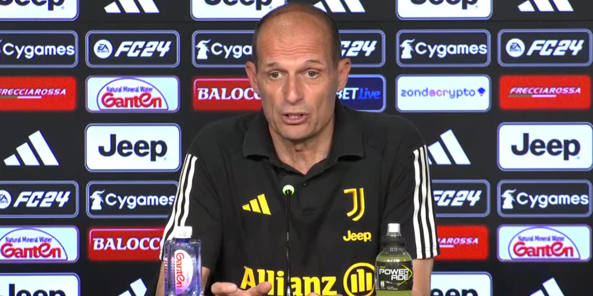 Allegri: “Se sono bravo? Non tocca dirlo a me”. E sul futuro in dirigenza…
