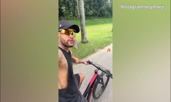 La riabilitazione di Neymar prosegue senza soste