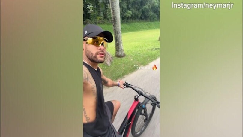 La riabilitazione di Neymar prosegue senza soste