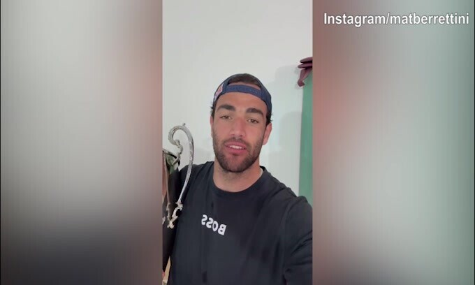 ATP Marrakech, Berrettini vince e ringrazia i fan con un video