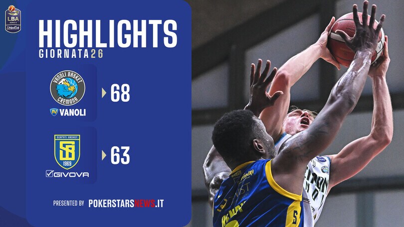 Vanoli Basket Cremona – Givova Scafati Basket