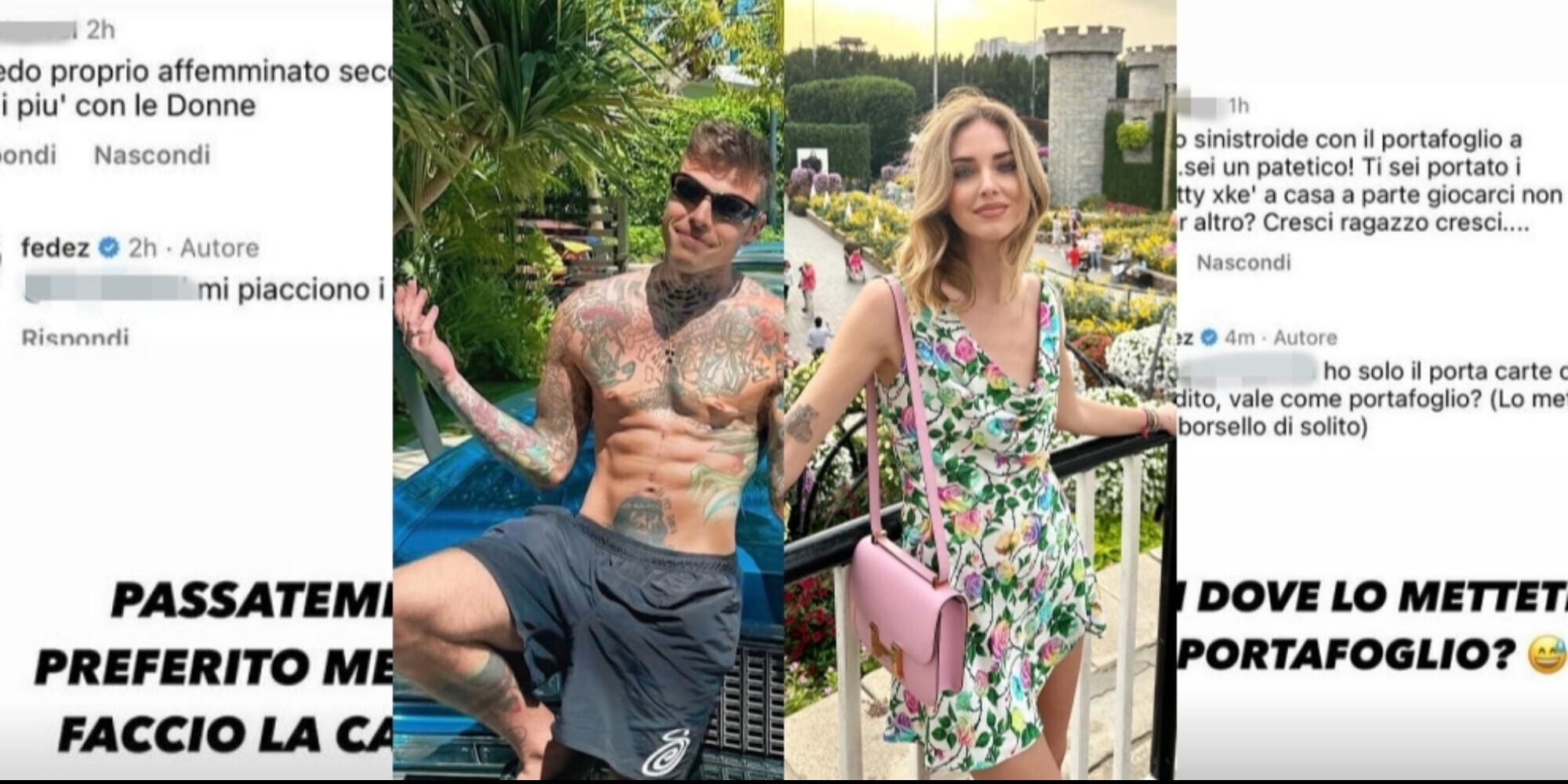 Chiara Ferragni 'pizzicata' a Salò, Fedez da Miami esplode sui social