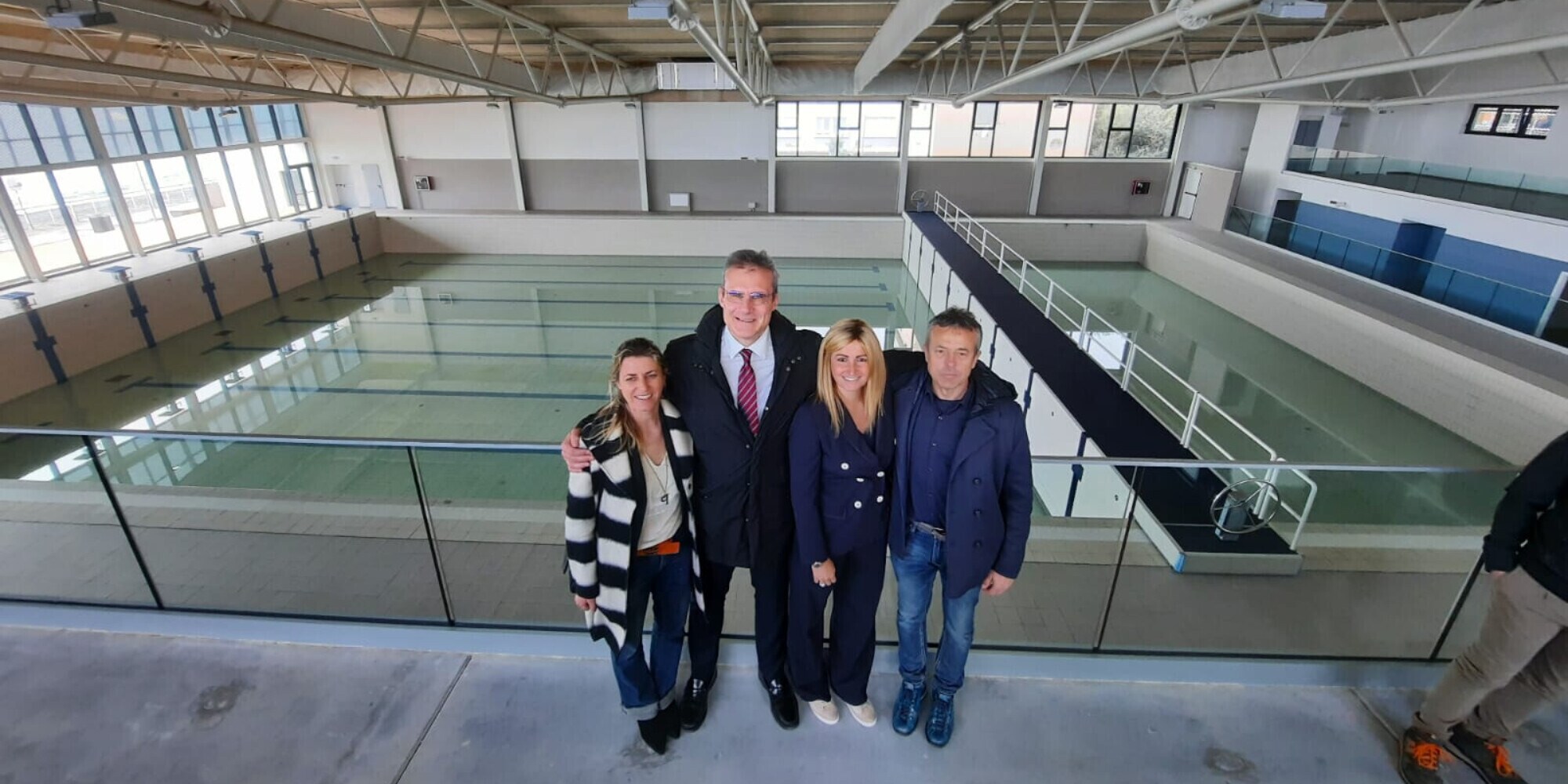 Rinasce la piscina di Voltri per il nuoto e la pallanuoto ad alto livello