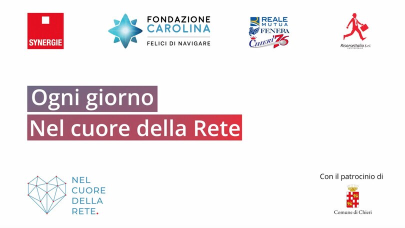 Le giocatrici della Reale Mutua Fenera Chieri '76 contro il cyberbullismo