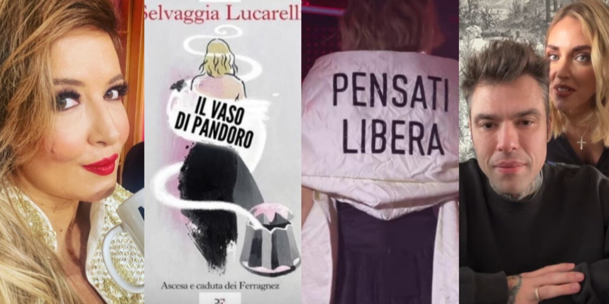 Lucarelli, in arrivo il libro su Chiara Ferragni e Fedez: "Il vaso di Pandoro"