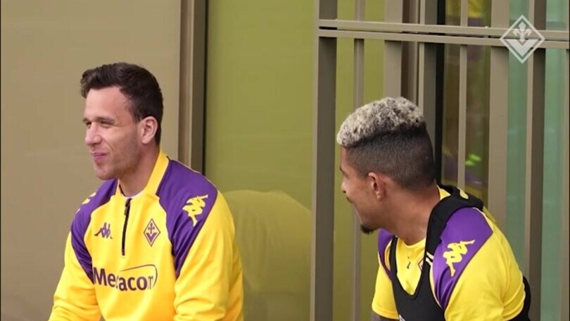 Fiorentina, rifinitura con vista Viktoria Plzen