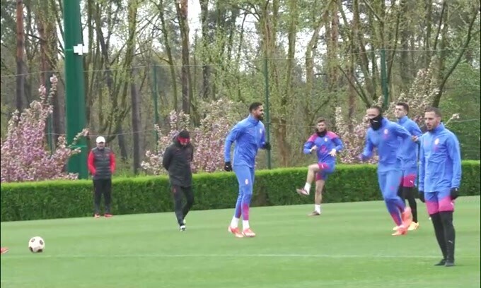 Milan-Roma, i rossoneri svolgono la rifinitura a Milanello