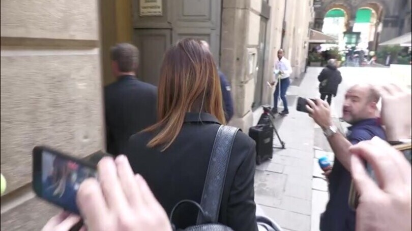 Milan-Roma, pranzo Uefa: l'arrivo di Lina Souloukou