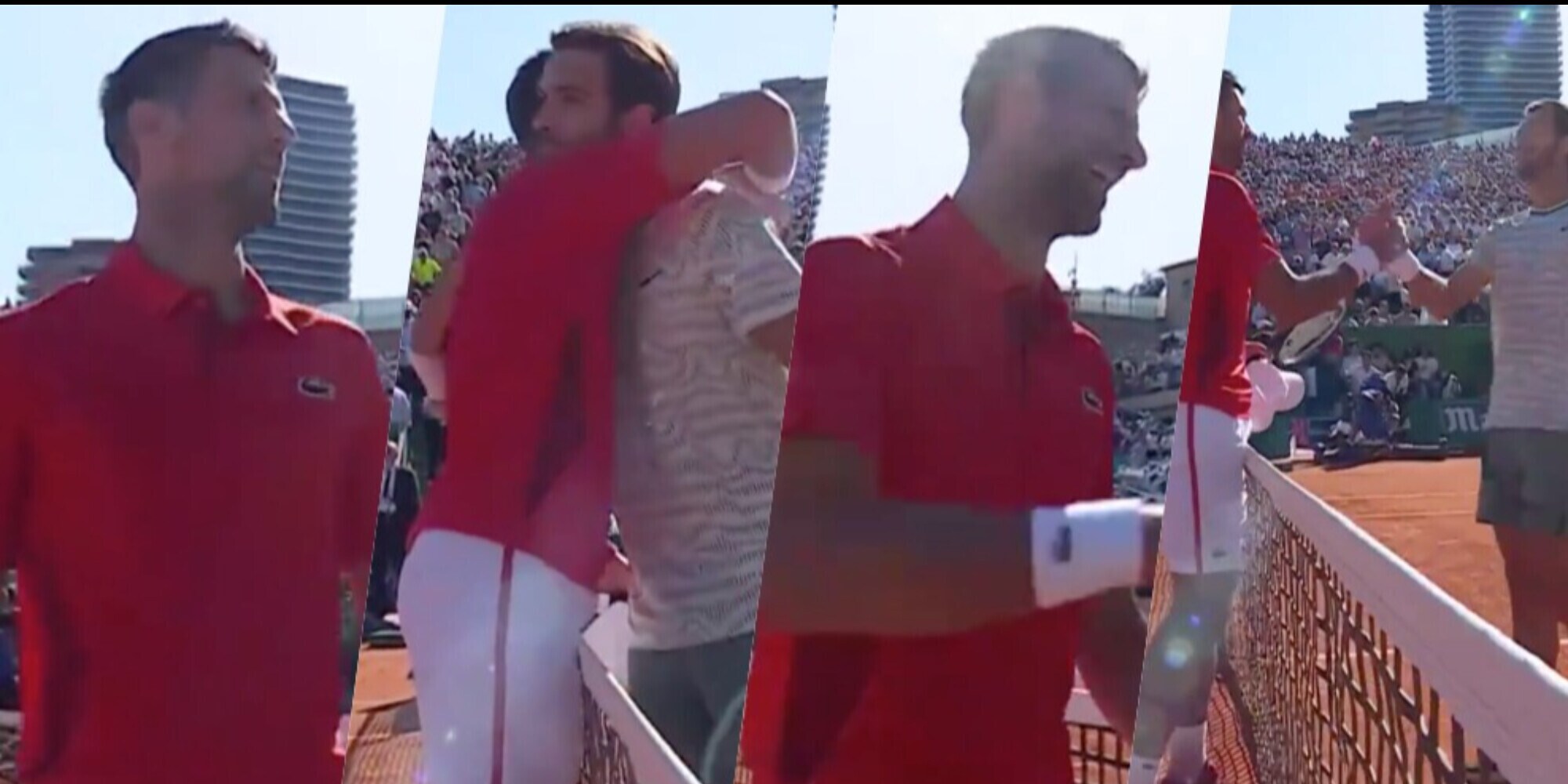 Musetti, l'avviso a Djokovic dopo l'abbraccio: "La prossima volta..."