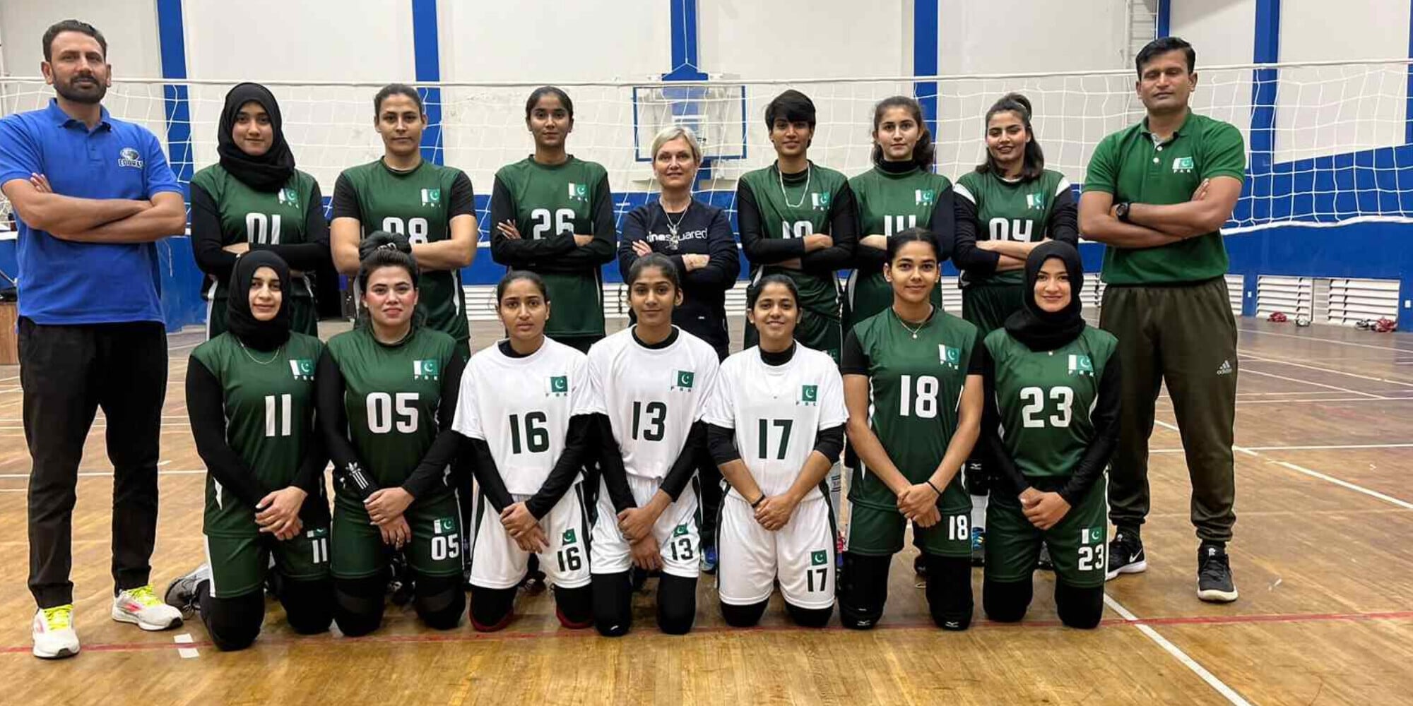 L' C9 Arco Riva e la Lega Femminile aiutano la nazionale del Pakistan