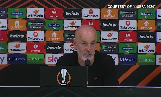 Pioli: "La posizione di Leao ha favorito la Roma"