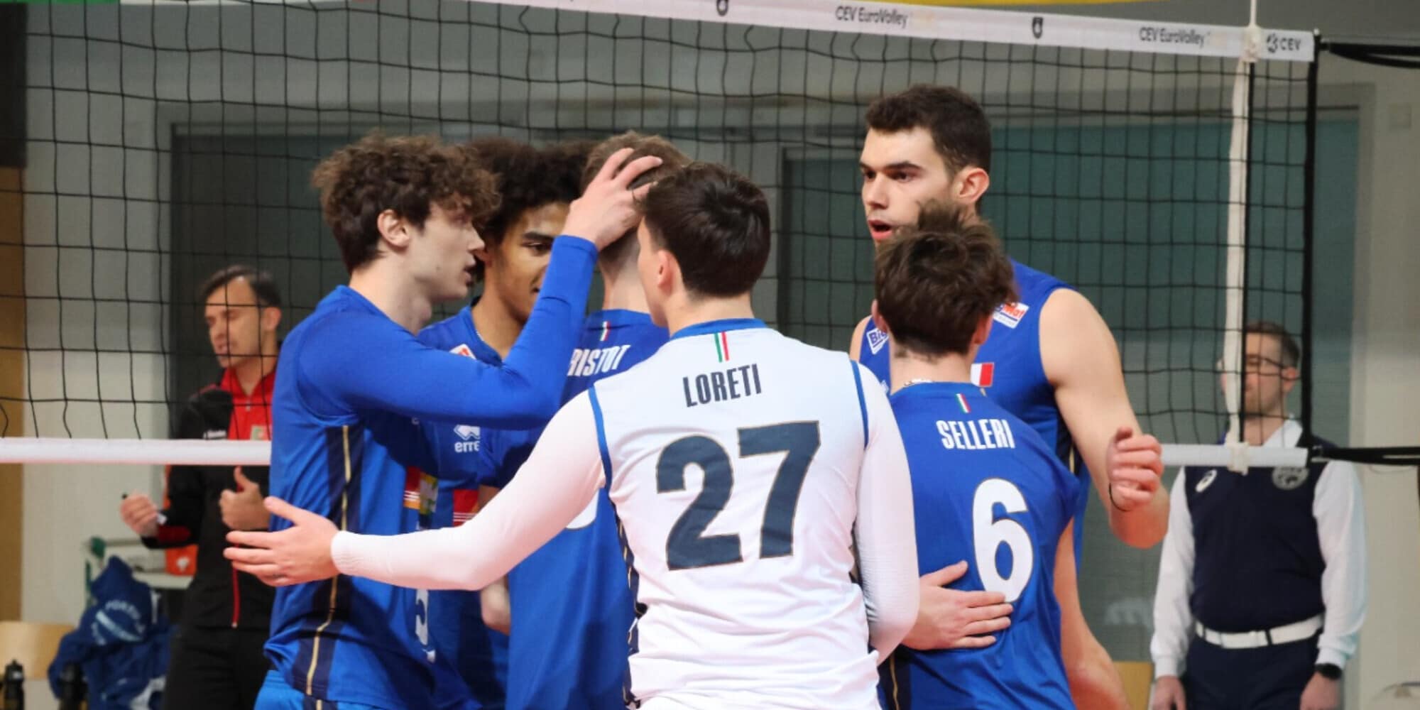 Campionati Europei Under 20 maschili: Italia nella Pool II