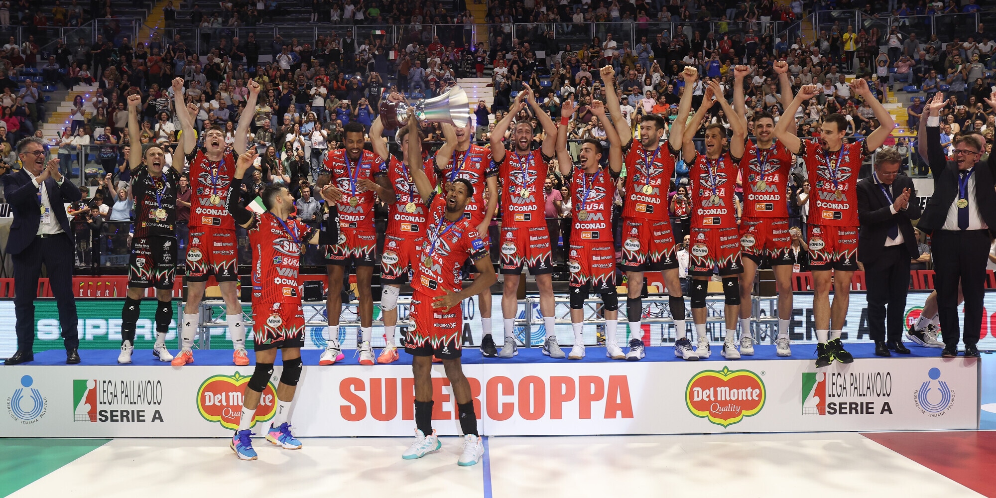 Perugia, Trento, Piacenza e Monza giocheranno la Supercoppa '24/'25