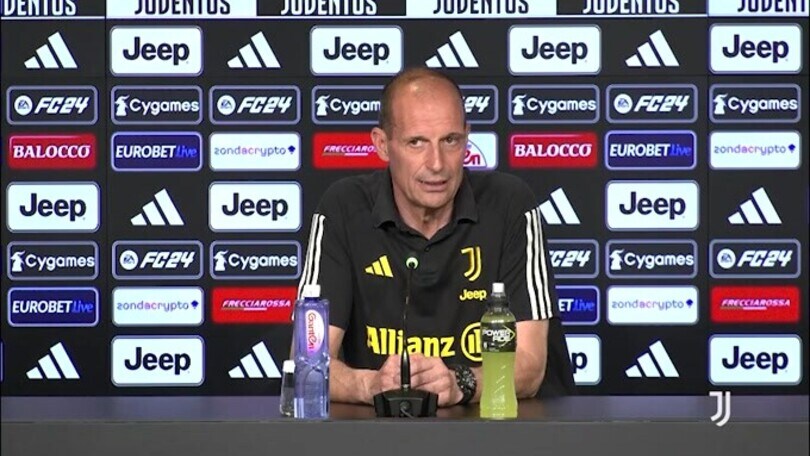 Allegri: "Se ho parlato con Giuntoli del futuro? Testa agli obiettivi"
